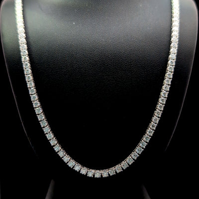 TENNIS NECKLACE 14KW DEF VS1 HPHT DIA 10.28CTS