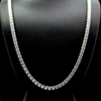 TENNIS NECKLACE 14KW DEF VS1 HPHT DIA 10.28CTS