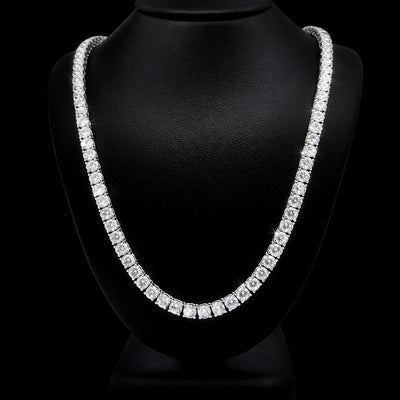 TENNIS NECKLACE 14KW DEF VS2 HPHT DIA 29.40CTS