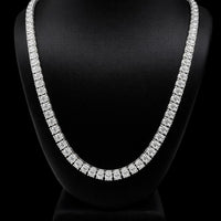 TENNIS NECKLACE 14KW EFG VS2 CVD DIA 22.65CTS