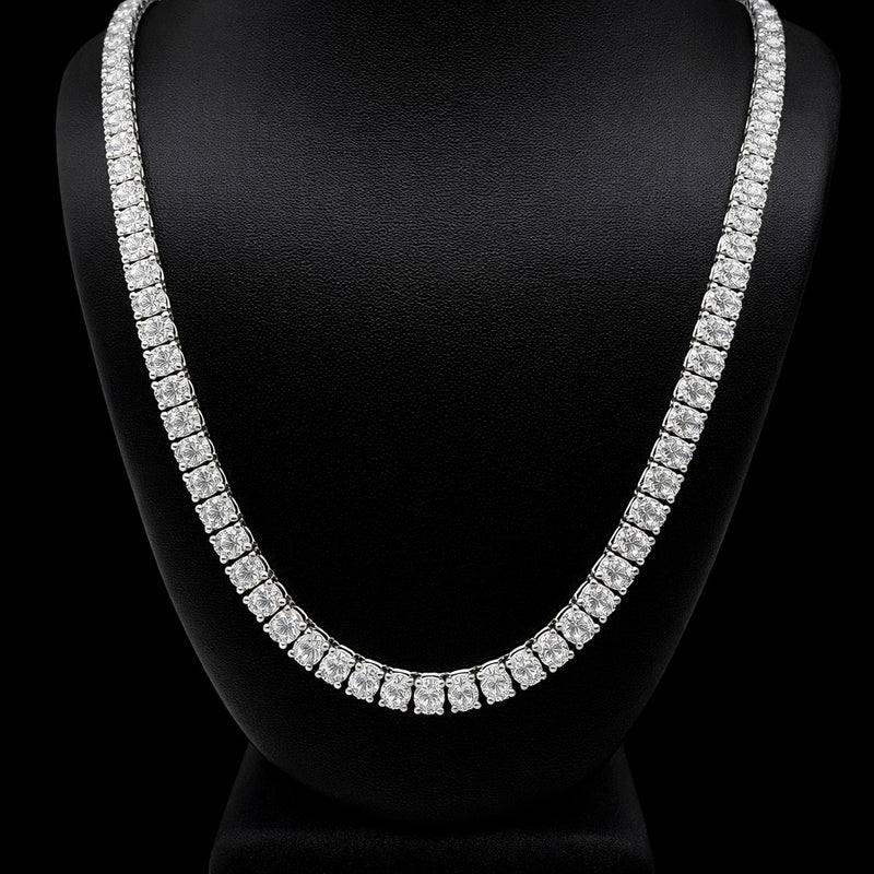 TENNIS NECKLACE 14KW EFG VS2 CVD DIA 22.65CTS