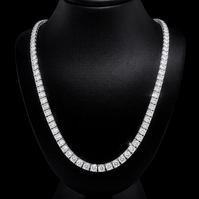 TENNIS NECKLACE 14KW EFG VS2 CVD DIA 19.11CTS
