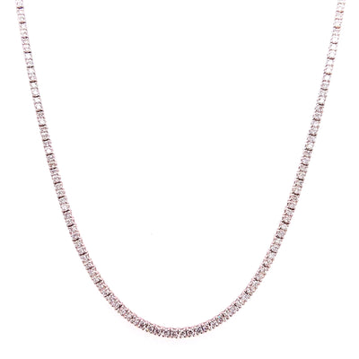 TENNIS NECKLACE 14KW FG VS2 CVD DIA 3.05CTS