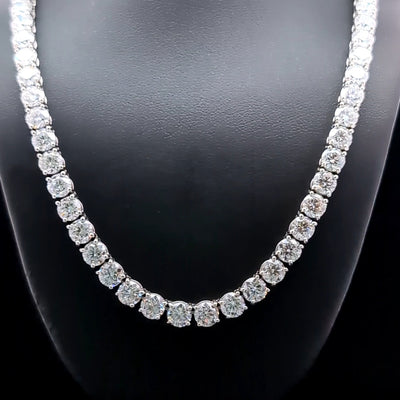 TENNIS NECKLACE 14KW DEF VS2 HPHT DIA 45.72CTS