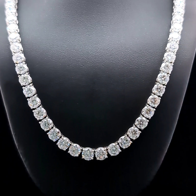 TENNIS NECKLACE 14KW DEF VS2 HPHT DIA 45.72CTS