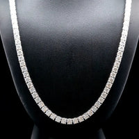 TENNIS NECKLACE 14KW EFG VS2 CVD DIA 19.11CTS