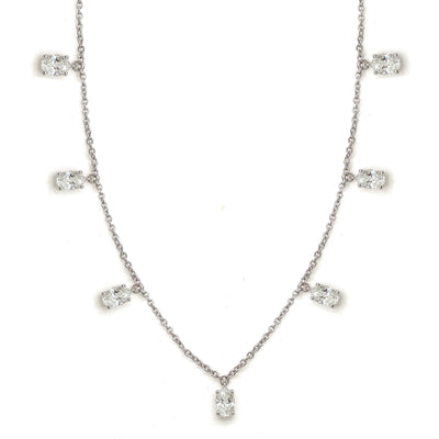 DIAMOND BY THE YARD NECKLACE 14KW HI VS1 HPHT DIA 3.02CTS