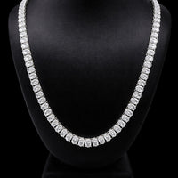 TENNIS NECKLACE 14KW DEF VS1 HPHT DIA 22.72CTS