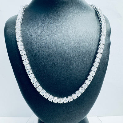 TENNIS NECKLACE 14KW FG VS2 CVD DIA 24.48CTS