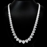 (1.03CTS) RIVIERA NECKLACE 14KW EFG VS2 CVD DIA 19.35CTS
