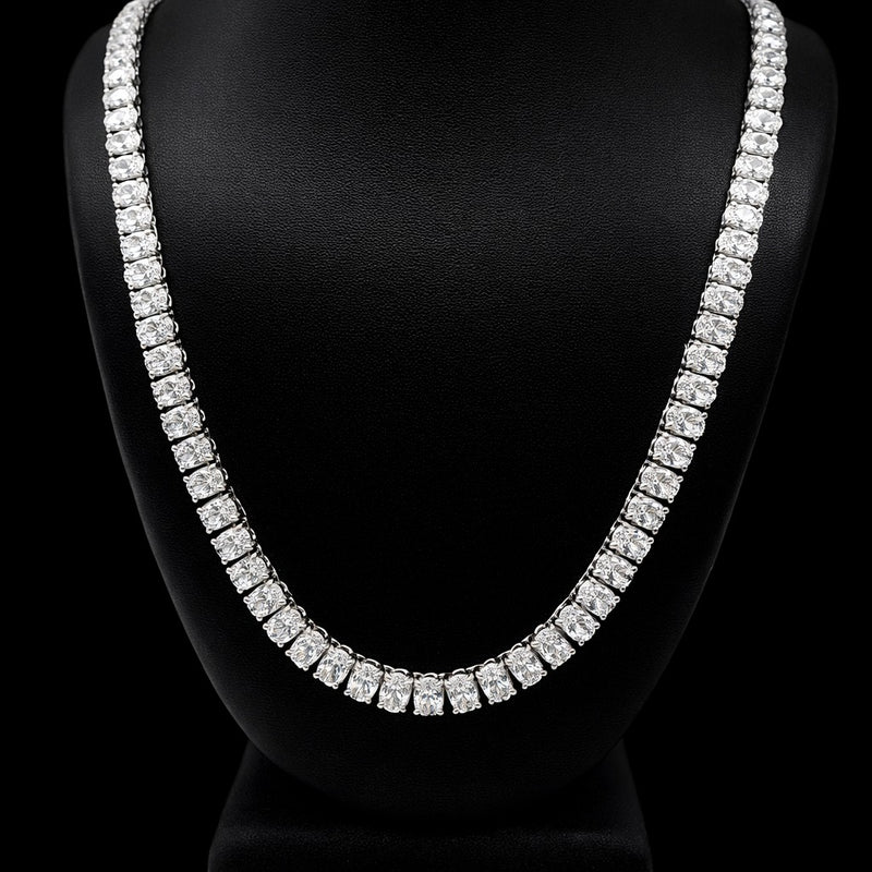 TENNIS NECKLACE 14KW DEF VS1 HPHT DIA 22.72CTS