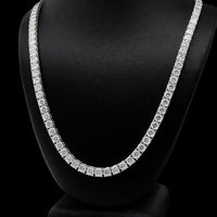 TENNIS NECKLACE 14KW EFG VS2 CVD DIA 22.65CTS