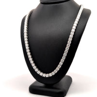 TENNIS NECKLACE 14KW DEF VS2 HPHT DIA 29.40CTS