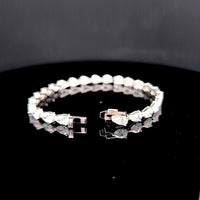 TENNIS BRACELET 14KW EF VS1 HPHT DIA 11.29CTS