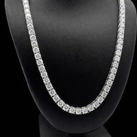 TENNIS NECKLACE 14KW EFG VS2 CVD DIA 37.52CTS