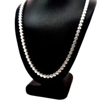 TENNIS NECKLACE 14KW EFG VS2 CVD DIA 7.33CTS